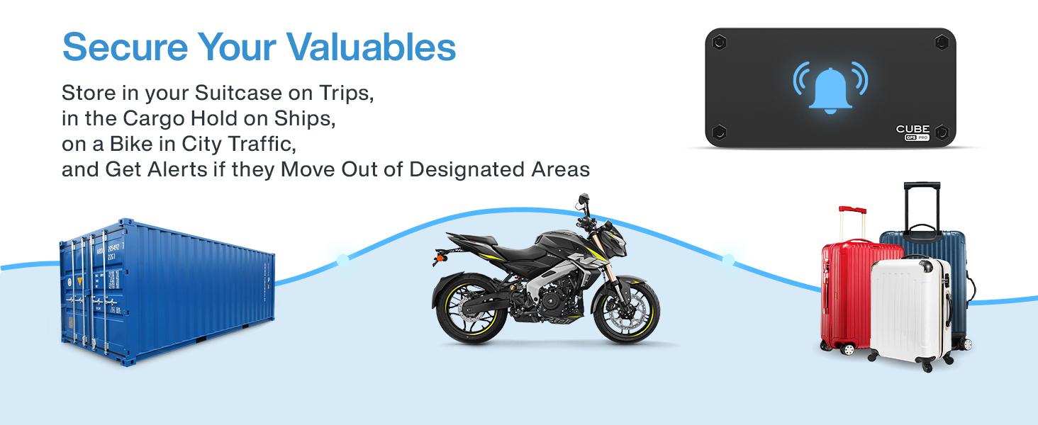 Cube Magnetic Pro GPS Tracker for Vehicles / Car, 1 Year Battery, Real Time Location, Geo Fence, Route History and Speed Monitor