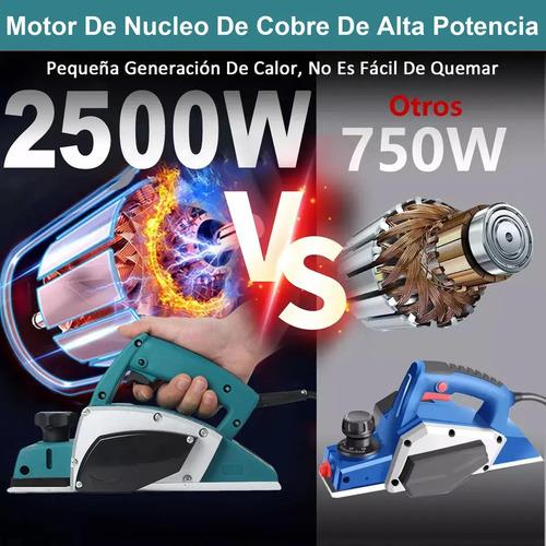 Cepilladora Eléctrica para Madera Profesional Conentool de 2500W