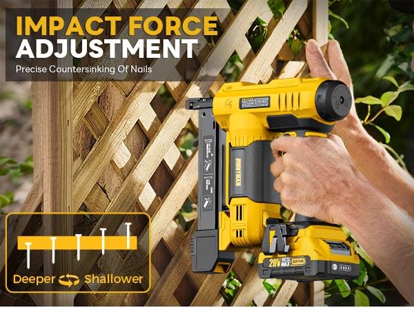 2 in 1 Cordless Brad Nailer/Electric Stapler with 2.0Ah Battery and Charger,1000pcs Nails and 500pcs Staples Included for Home Improvement & Woodworking, Christmas and New Year Gift Guide – Best Holiday Picks 2 in 1 Cordless Brad Nailer/Electric Stapler with 2.0Ah Battery and Charger,1000pcs Nails and 500pcs Staples Included for Home Improvement & Woodworking, Christmas and New Year Gift Guide – Best Holiday Picks
