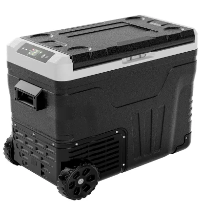 Refrigerador portátil EUHOMY de 12 V - 35 L de refrigeración de doble zona