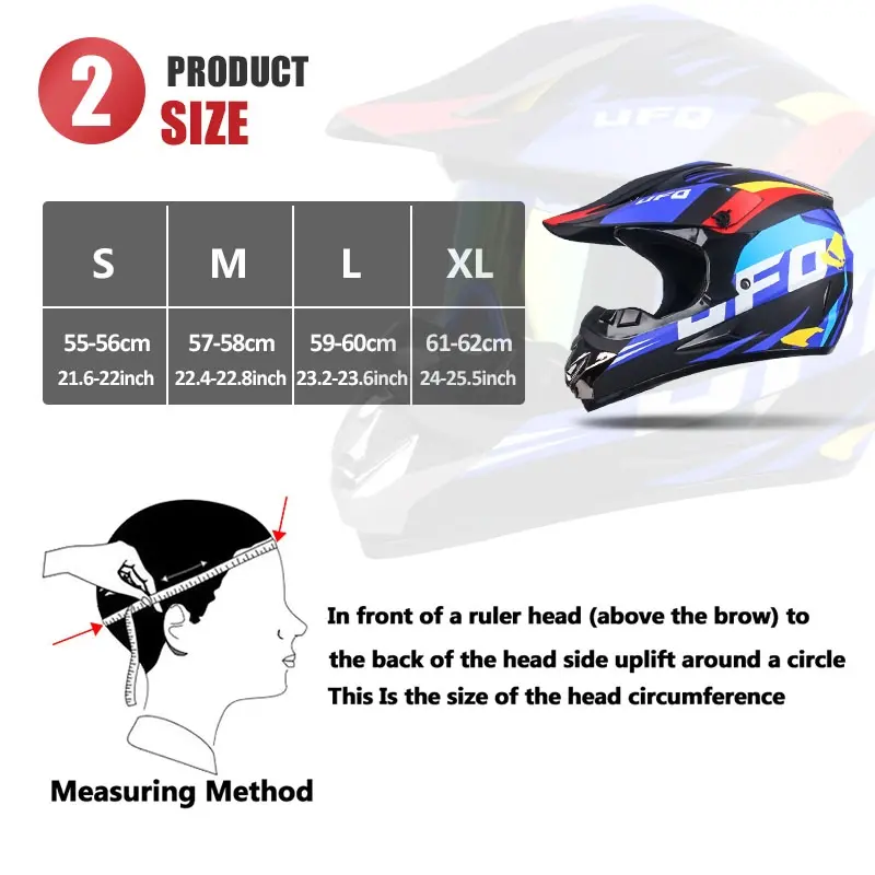 Casco de moto todoterreno, casco de rally de montaña, visera desmontable y ligera, diseño compacto, incluye gafas protectoras.