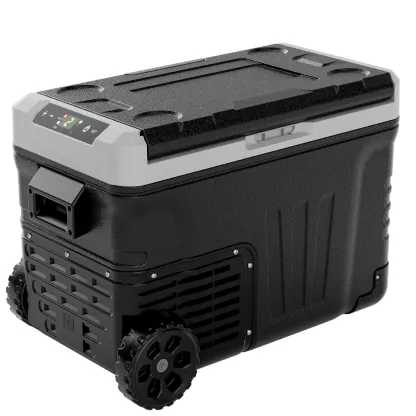Refrigerador portátil EUHOMY de 12 V - 35 L de refrigeración de doble zona