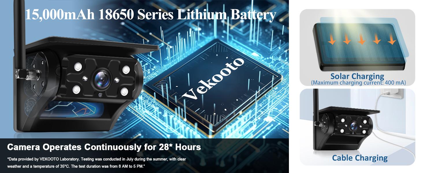 VEKOOTO VK7 Magnetic Solar Wireless Backup Camera 7'' IPS Touchscreen Monitor HD1080P No Wiring Rechargeable Camera for RV Trailer Camper Car Blind Spot Truck Automotive Backup Camera for Truck IP69 Waterproof IR Night Vision Summervibes farm VEKOOTO VK7 Magnetic Solar Wireless Backup Camera 7'' IPS Touchscreen Monitor HD1080P No Wiring Rechargeable Camera for RV Trailer Camper Car Blind Spot Truck Automotive Backup Camera for Truck IP69 Waterproof IR Night Vision Summervibes farm
