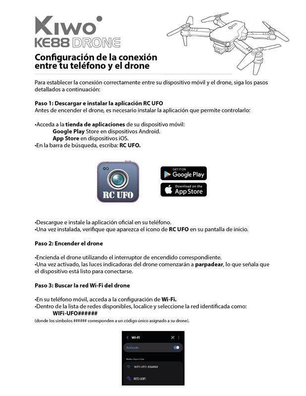 Drone, Kiwo, KE88