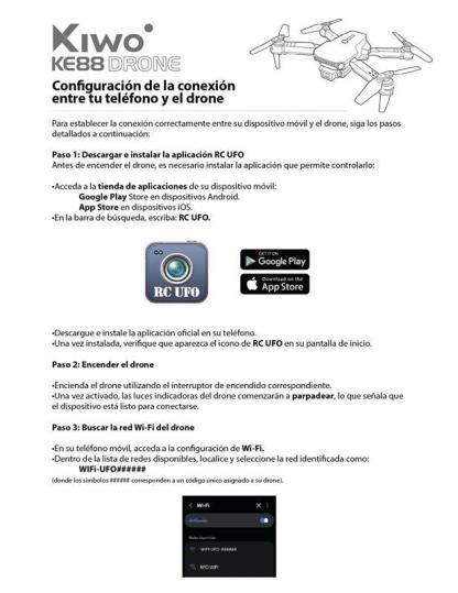 Drone, Kiwo, KE88