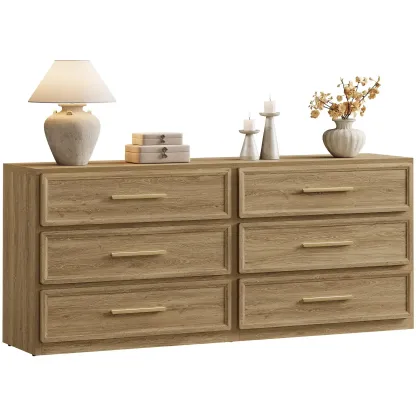 Mesita de noche alta extragrande SICOTAS con 3 cajones de almacenamiento y tiradores dorados, mesa auxiliar moderna para el hogar/dormitorio, ideal para la mesita de noche o la habitación infantil. Requiere montaje. Mueble de interior impermeable.