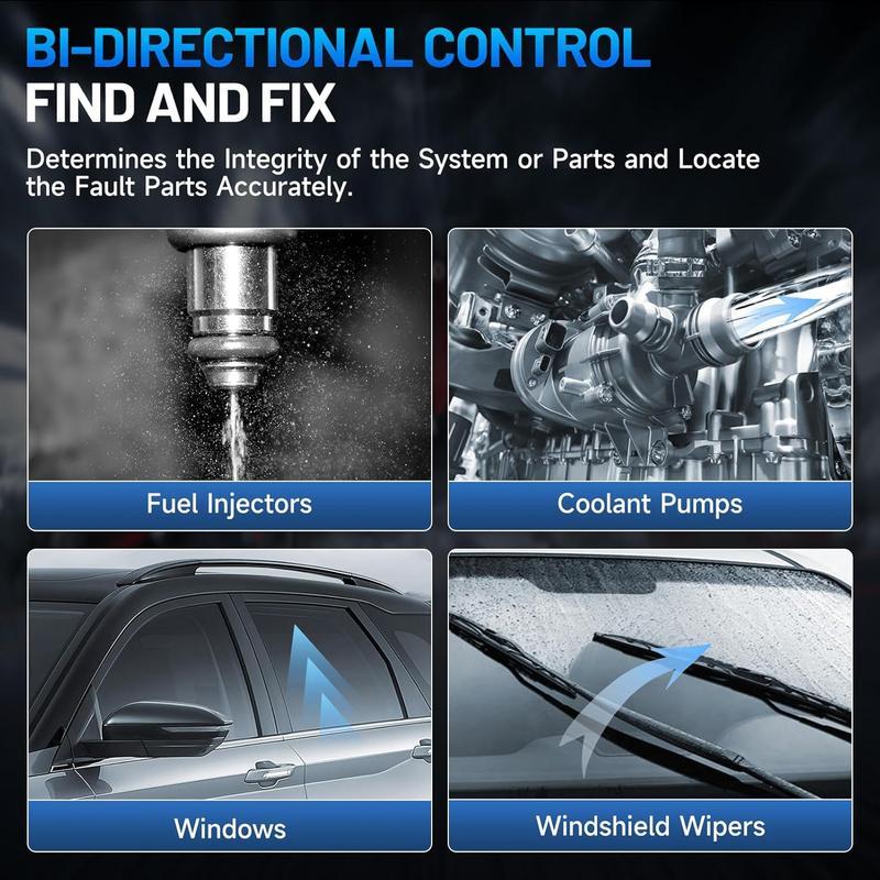 TOPDON ArtiDiag Pro: Herramienta de diagnóstico automotriz con codificación en línea, diagnóstico completo de sistemas a nivel OE, más de 35 funciones de mantenimiento, escáner OBD2, 2 años de actualizaciones gratuitas y comprobador de relés.