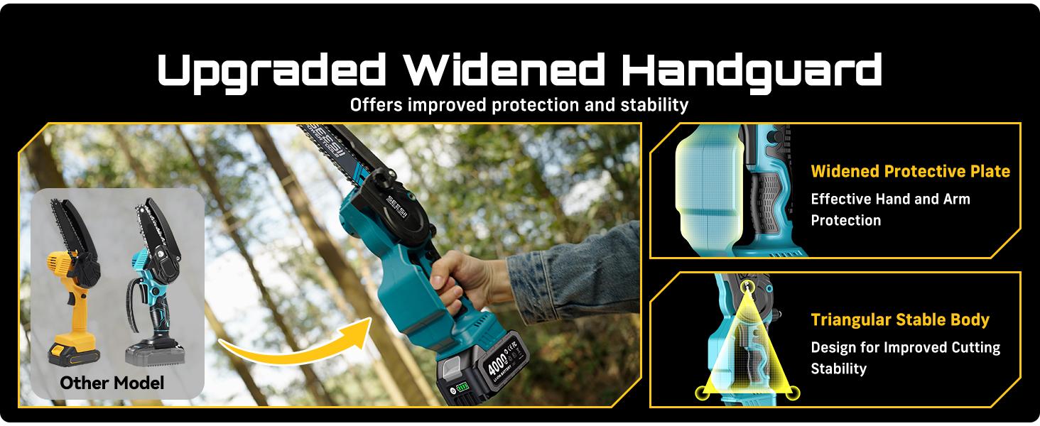 SeeSii 2 in 1 Cordless Pole Saw & Mini Chainsaw with 2 Batteries, Power Electric Polesaw for Tree Trimming, Chain Saw with Extension Pole, 16ft Reach, Limb Branch Cutter Pruner P8 Ace/P6 Ace CH800   #NewArrival