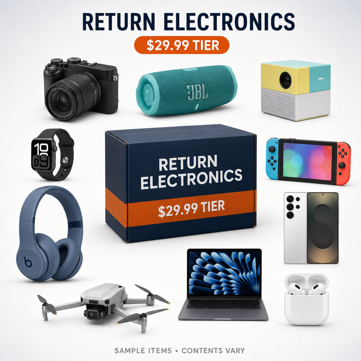 2026 Amazon Electronics Return Pallets - Tier $29.99