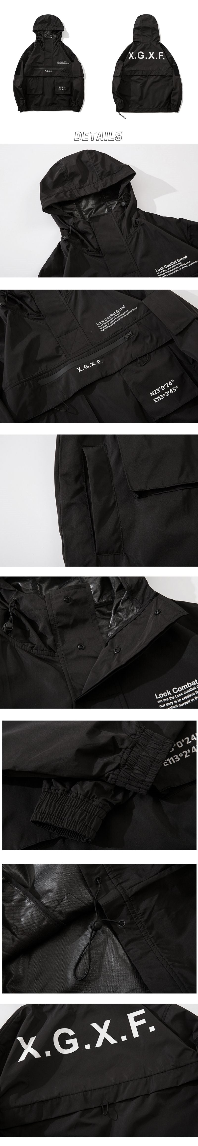 x.g.x.f tehwear jackets more details