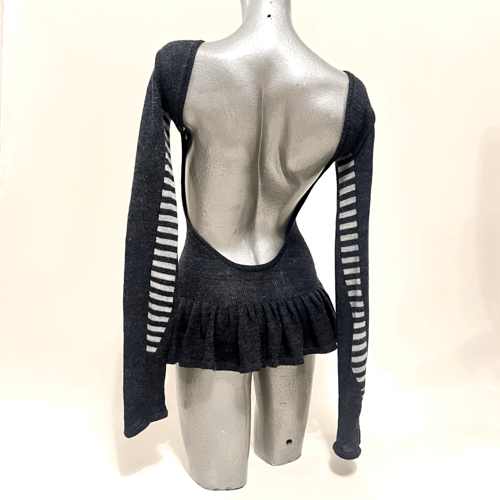 Backless Knit Dress