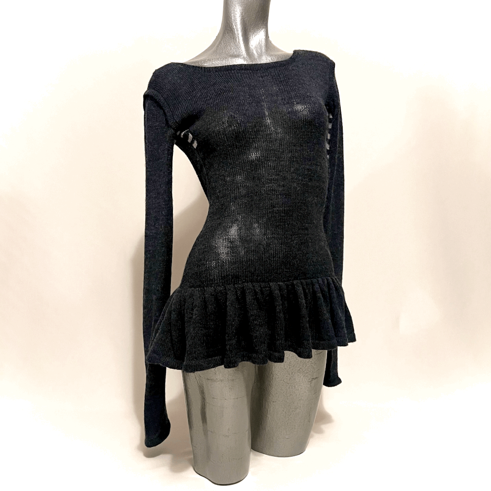 Backless Knit Dress