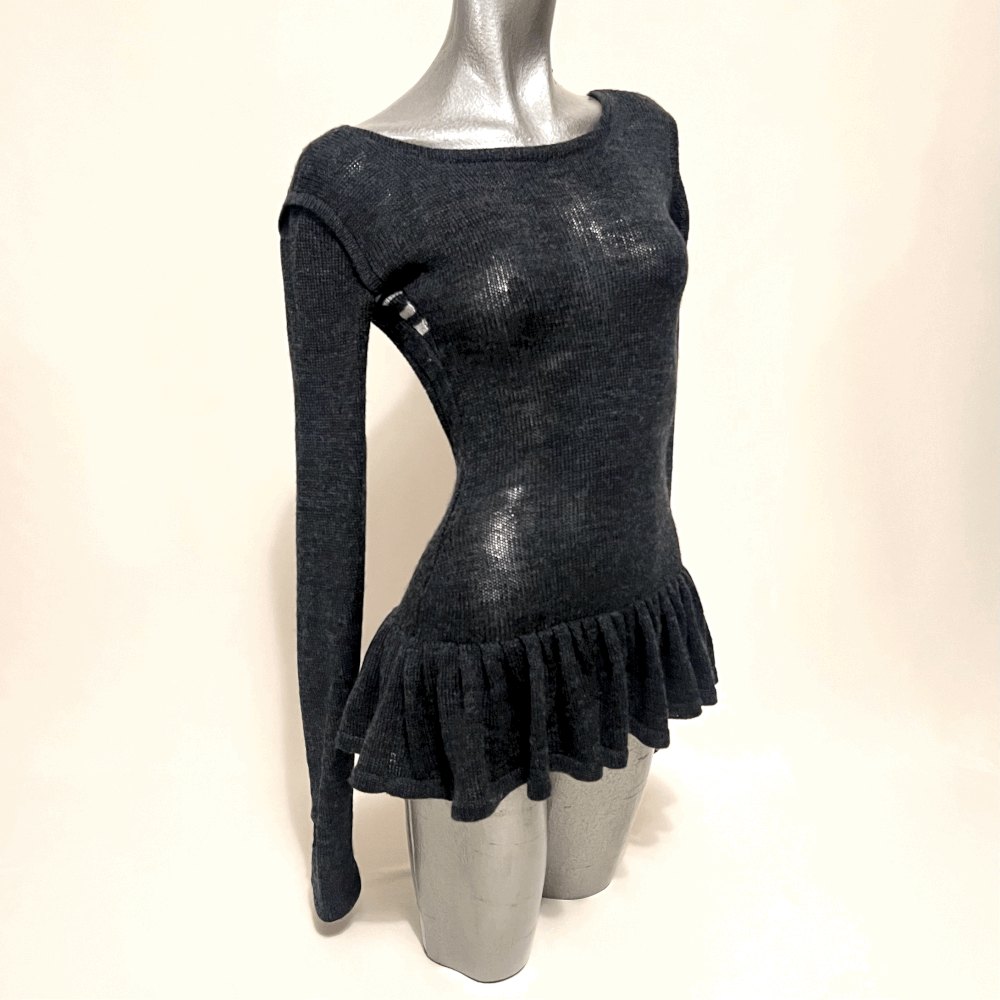 Backless Knit Dress