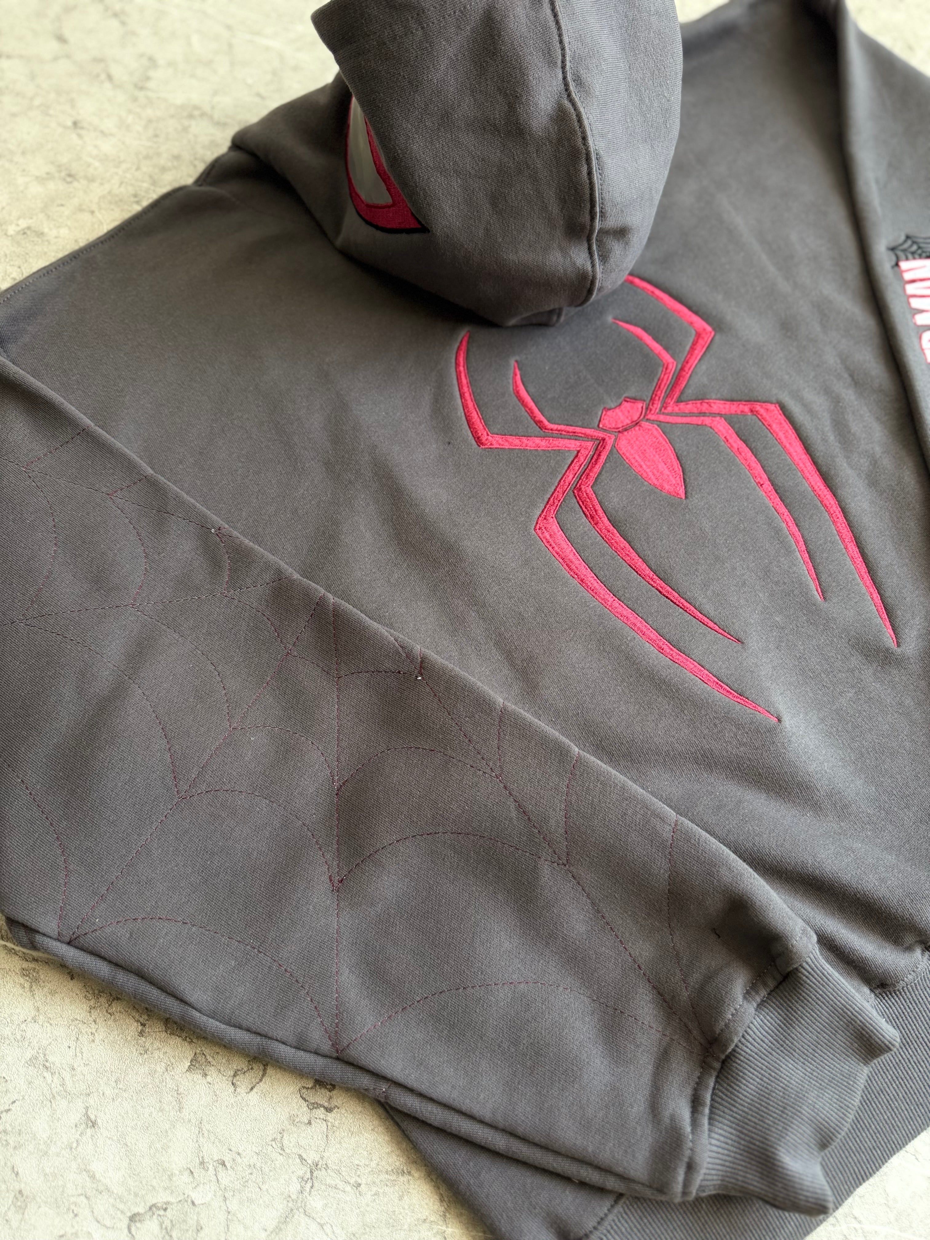 Cracked Spiderman Reworked Hoodie
