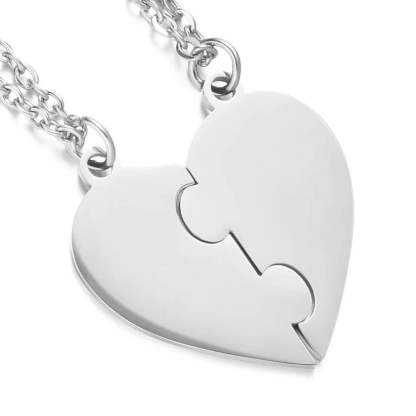 2 to 8 Friend Group Custom Engraved Name Necklaces