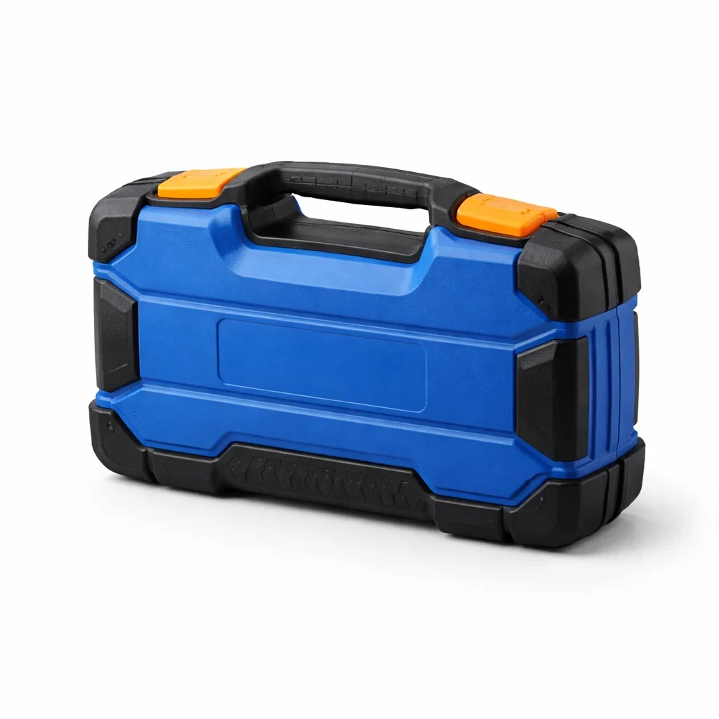 Werkzeugkasten kunststoff blau 45x30x15 cm-DWELLHARMONI