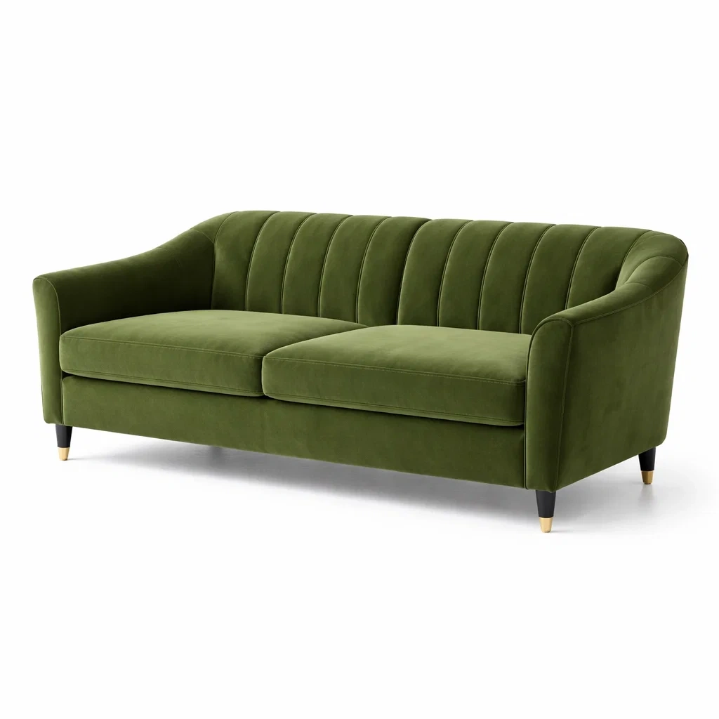 Sofa samt grün-DWELLHARMONI