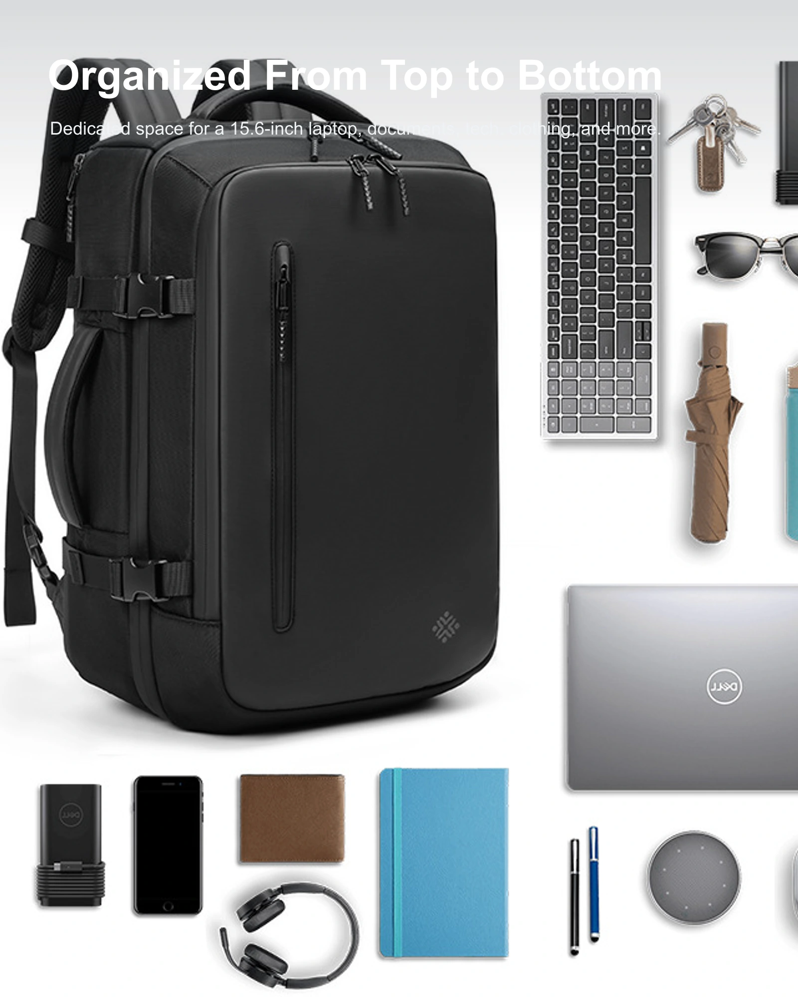 Organized business and travel storage