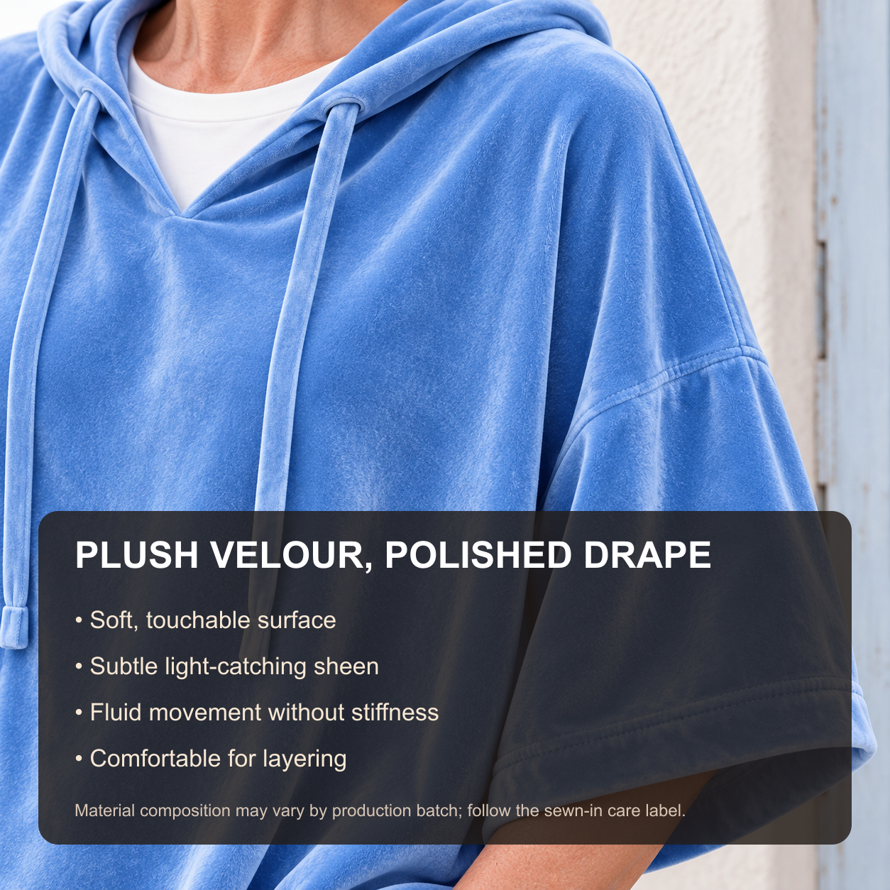 Plush velour fabric benefits