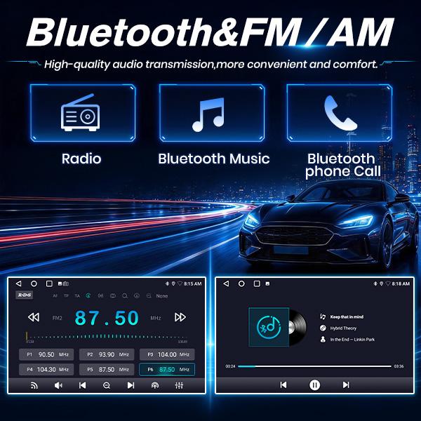 10.6 Inch Car Stereo for 2007-2013 Chevy Silverado & GMC Sierra, Android 15, Wireless Carplay/Android Auto, Bluetooth, WiFi, GPS Navigation 10.6 Inch Car Stereo for 2007-2013 Chevy Silverado & GMC Sierra, Android 15, Wireless Carplay/Android Auto, Bluetooth, WiFi, GPS Navigation