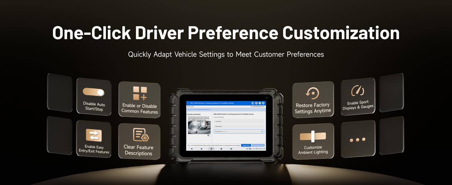 [FathersDayGift] TOPDON ONE 10.1" Bidirectional J2534 Pass-Thru, ECU Coding Full System Scan, 50+ Services TopFix AI, OE Topology Automotive Scan Tool OBD2 Scanner