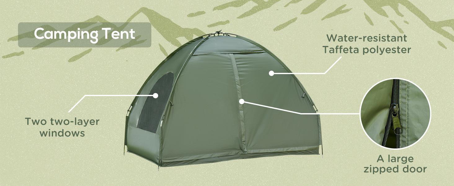#Summervibes Outsunny Single & Double Person Foldable Camping Cot with Tent, Bedspread, Thick Air Mattress, 4-In-1 Elevated Camping Bed for Outdoor Hiking, Picnic, Travel,summerwins #Summervibes Outsunny Single & Double Person Foldable Camping Cot with Tent, Bedspread, Thick Air Mattress, 4-In-1 Elevated Camping Bed for Outdoor Hiking, Picnic, Travel,summerwins
