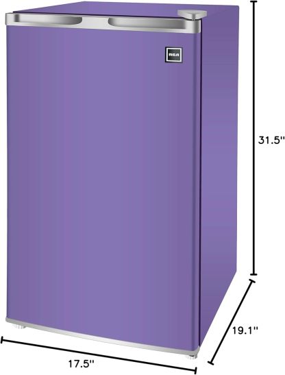 RCA RFR320-PURPLE-COM Refrigerador compacto, 3.2, morado