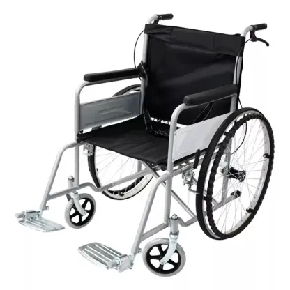 Silla De Ruedas Plegable Soporta Hasta 130 Kilos