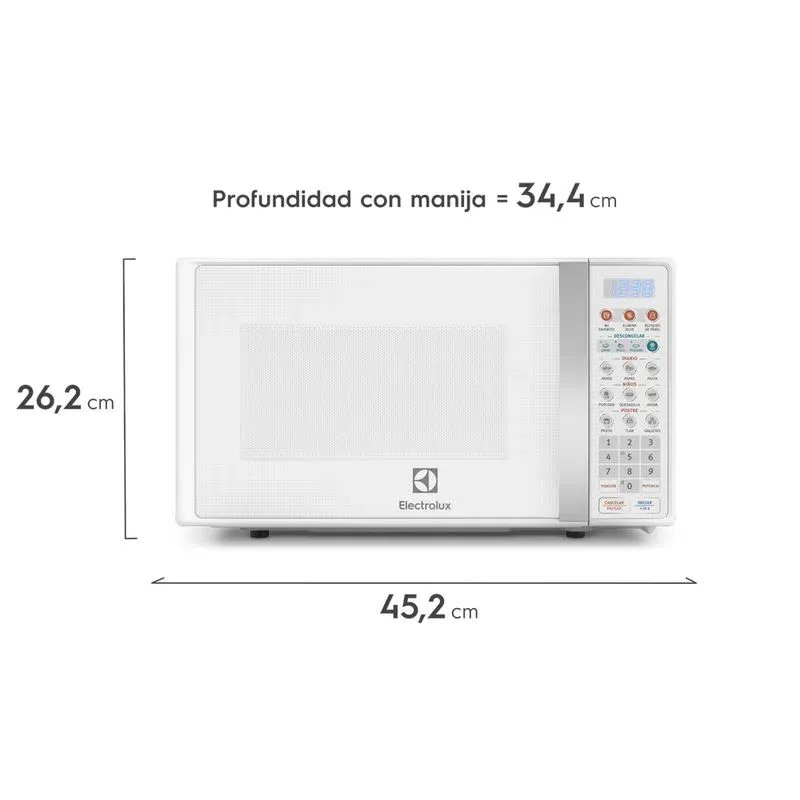Horno Microondas 17L Electrolux EMDO17S3GSLUW