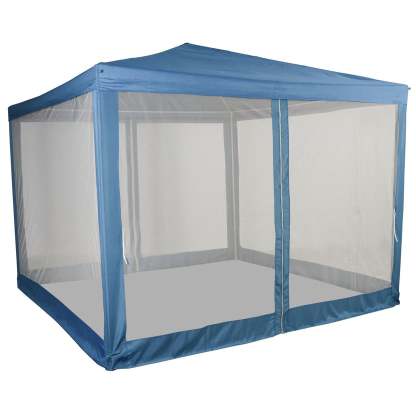 Toldo de restaurante color topo con mosquitera apto para terraza exterior patio 3 x 3 m