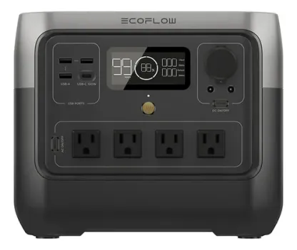 Estación De Carga Ecoflow River 2 Pro + Panel Solar 160w