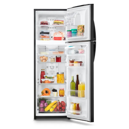 Refrigerador No Frost 267 L Brutos Black Steel Mabe RMA267FYCC