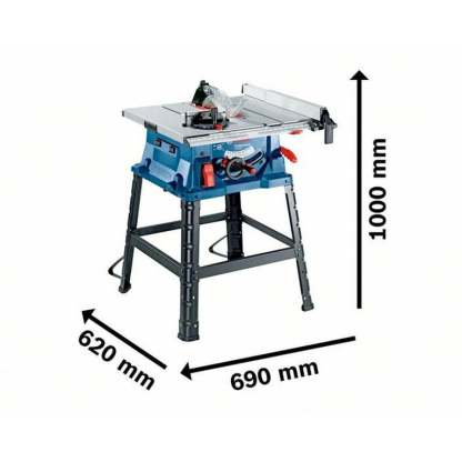 Sierra De Banco Mesa Gts 254 1800w 127v + Disco 254 Mm Bosch BOSCH 0601B450G0