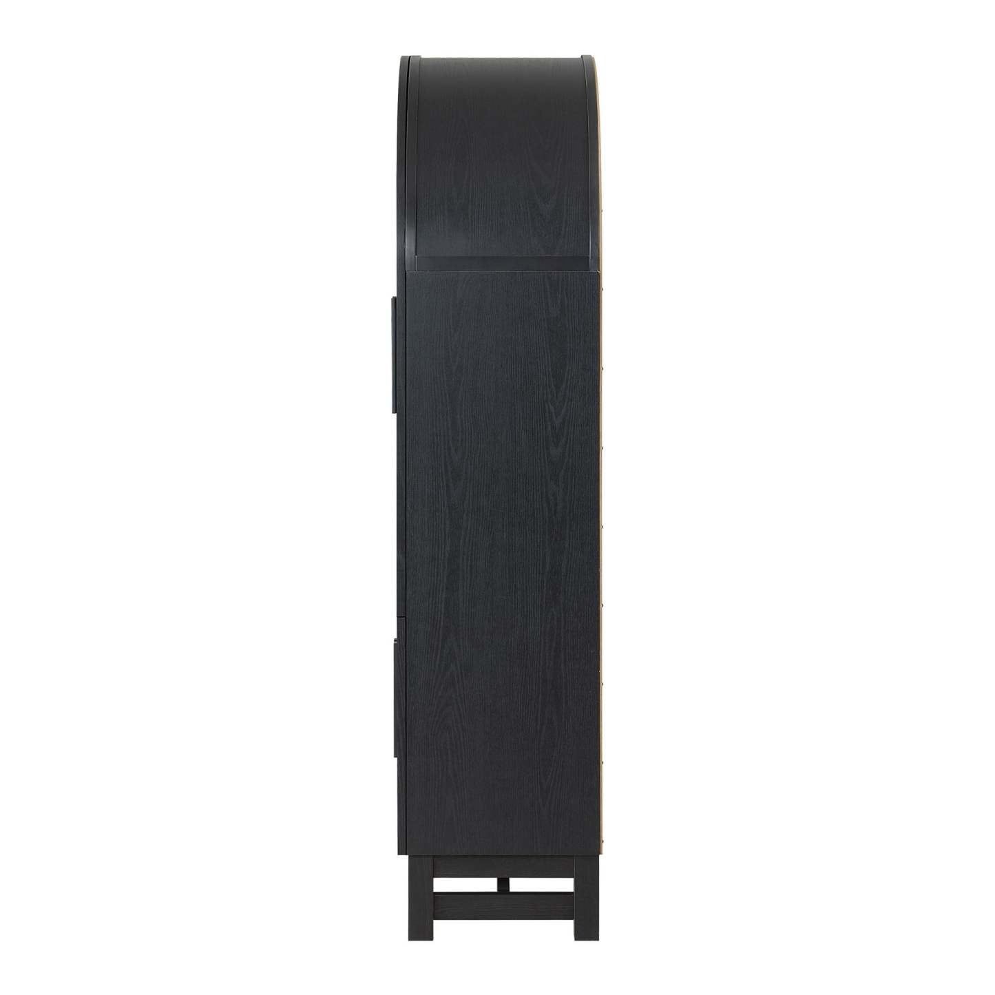 Gabinete de cocina Juliet de arco redondeado, negro intenso, de Better Homes & Gardens