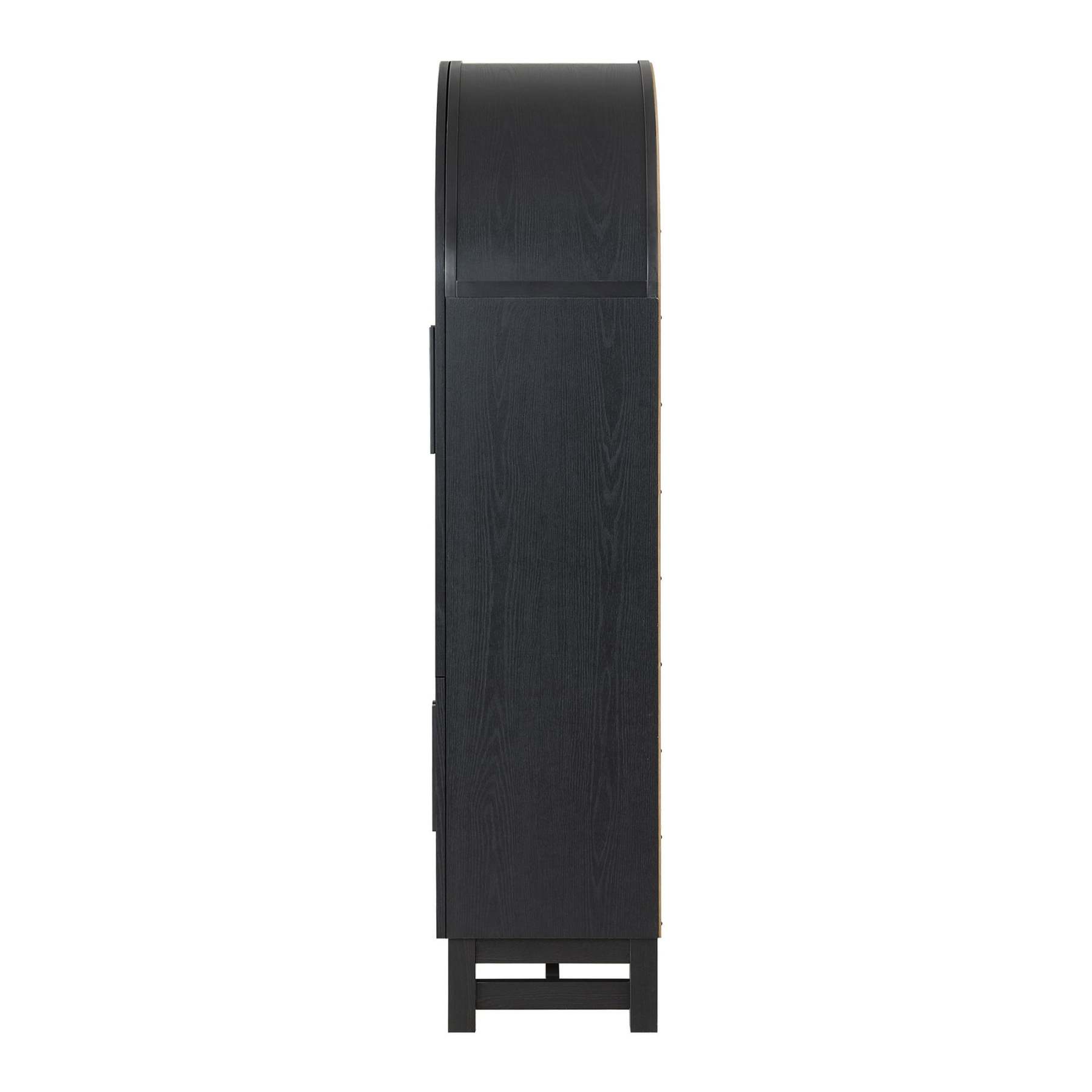 Gabinete de cocina Juliet de arco redondeado, negro intenso, de Better Homes & Gardens
