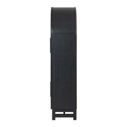 Gabinete de cocina Juliet de arco redondeado, negro intenso, de Better Homes & Gardens