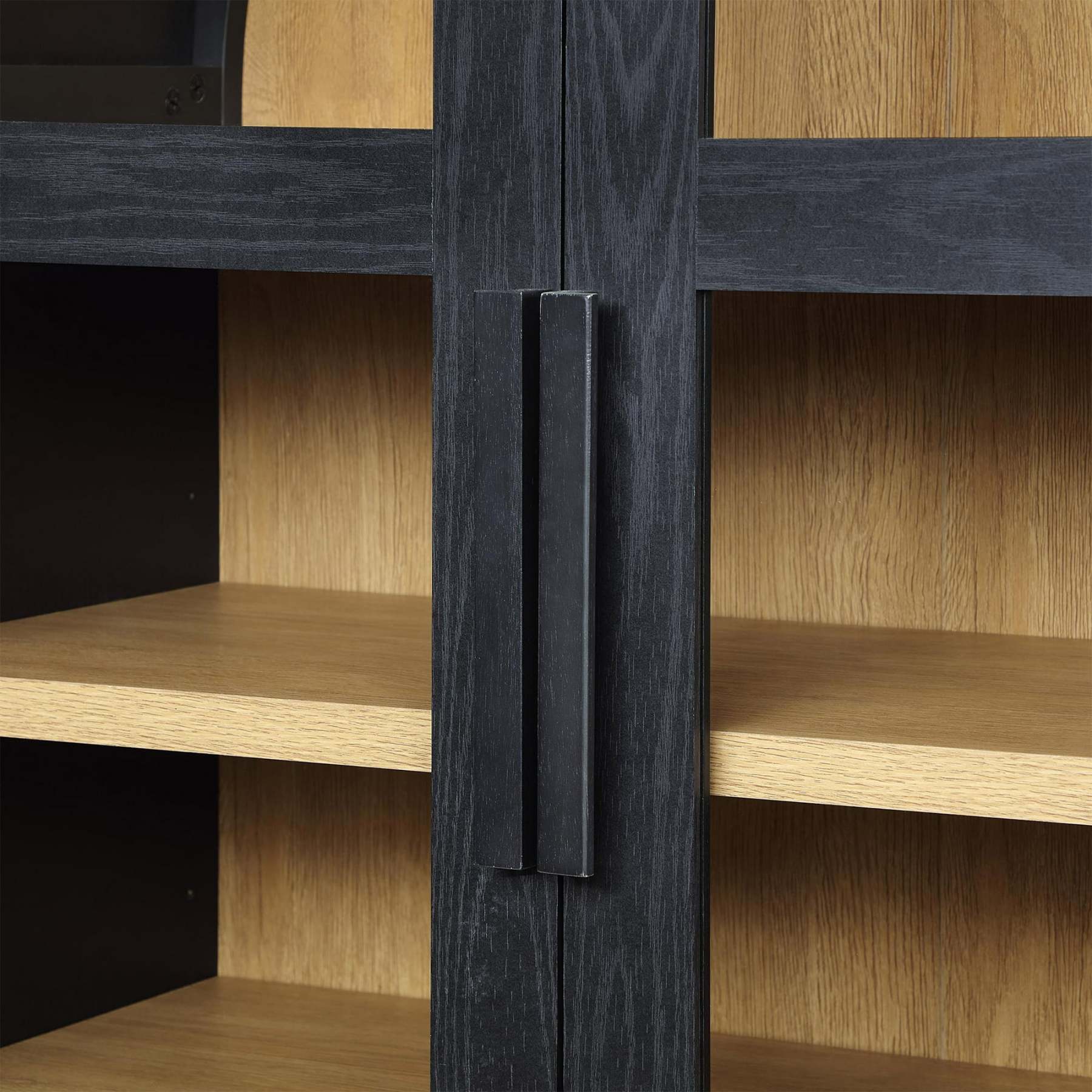 Gabinete de cocina Juliet de arco redondeado, negro intenso, de Better Homes & Gardens