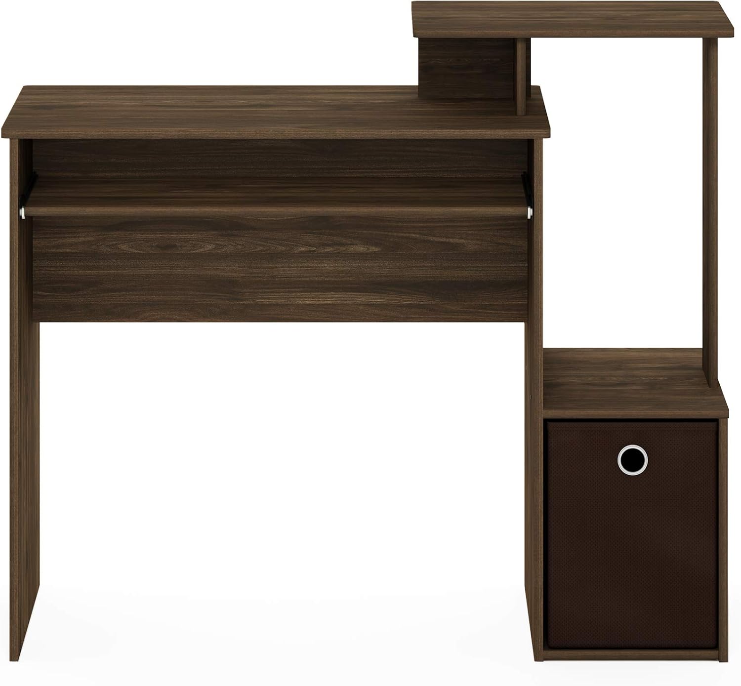 Furinno Econ - computadora Multiusos para computadora de Oficina en casa, Color Gris Roble francés