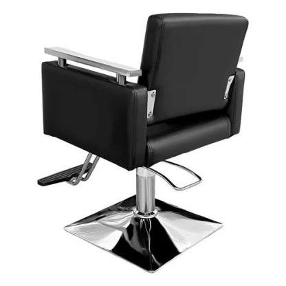 Sillon Silla Barberia Estetica Cuadrada 360° Moderna Color Rosa Tipo de respaldo Fijo Nanofort