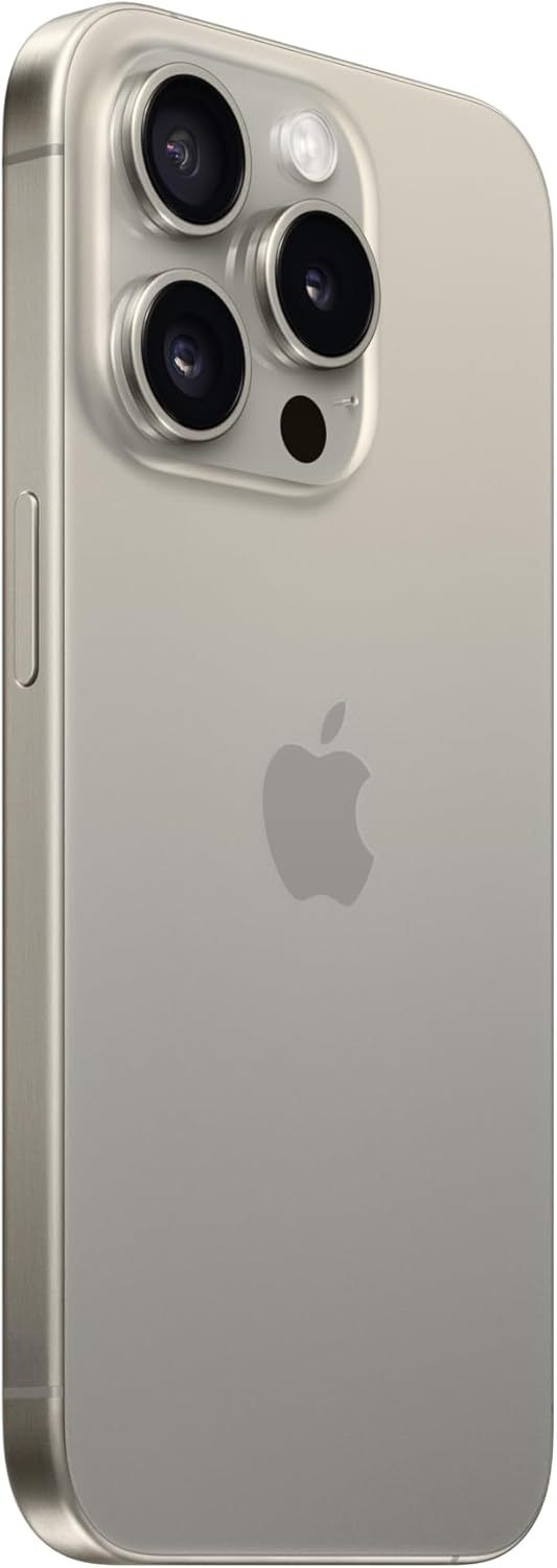 Apple iPhone 15 Pro (128 GB) - Titanio Natural (Reacondicionado)