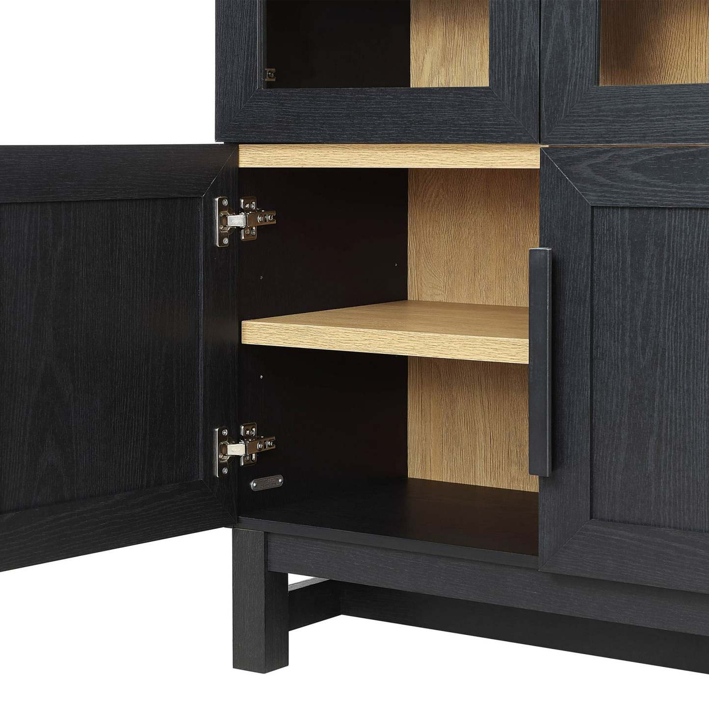 Gabinete de cocina Juliet de arco redondeado, negro intenso, de Better Homes & Gardens