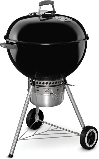 Weber, Asador Original Kettle Premium 22 Negro Adulto Unisex, Negro (Black), Pulgadas Premium