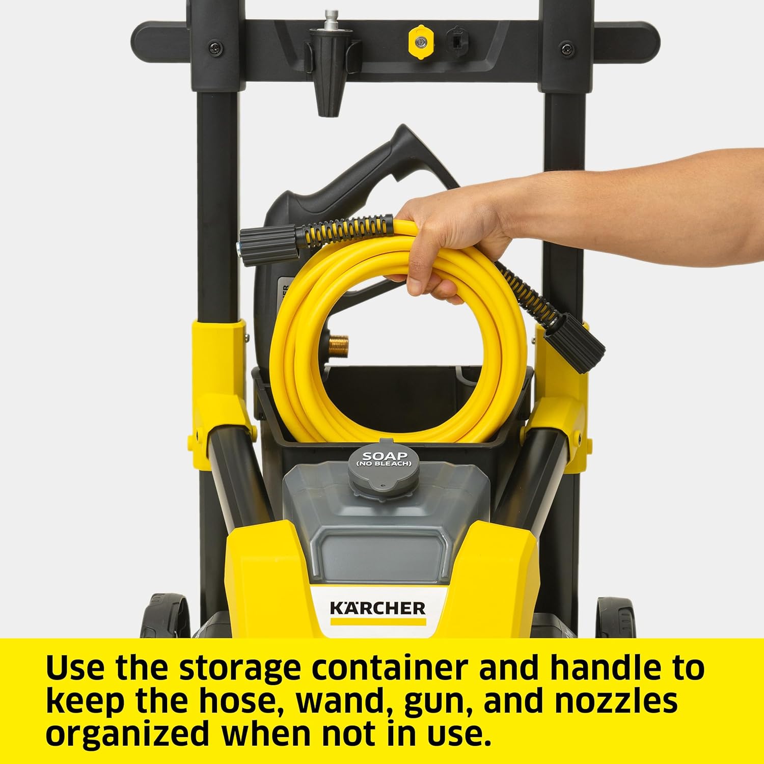 Karcher - Máquina limpiadora eléctrica a presión, K1700, Amarillo
