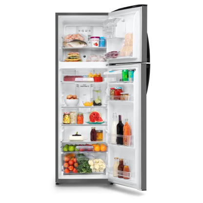 Refrigerador No Frost 313 Ltrs Brutos Platinum Mabe RMA313FXCT