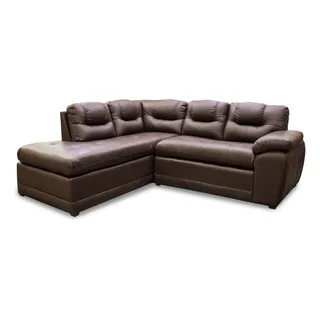 Sala De Piel - Isabela - Esquinera - Sofa Y Chaise Izquierdo