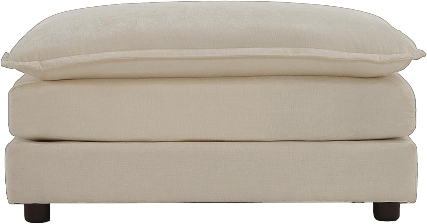 Neylory - Sofá de dos plazas con 2 almohadas para sala de estar, recámara, departamento, 2 plazas de felpilla para asiento profundo