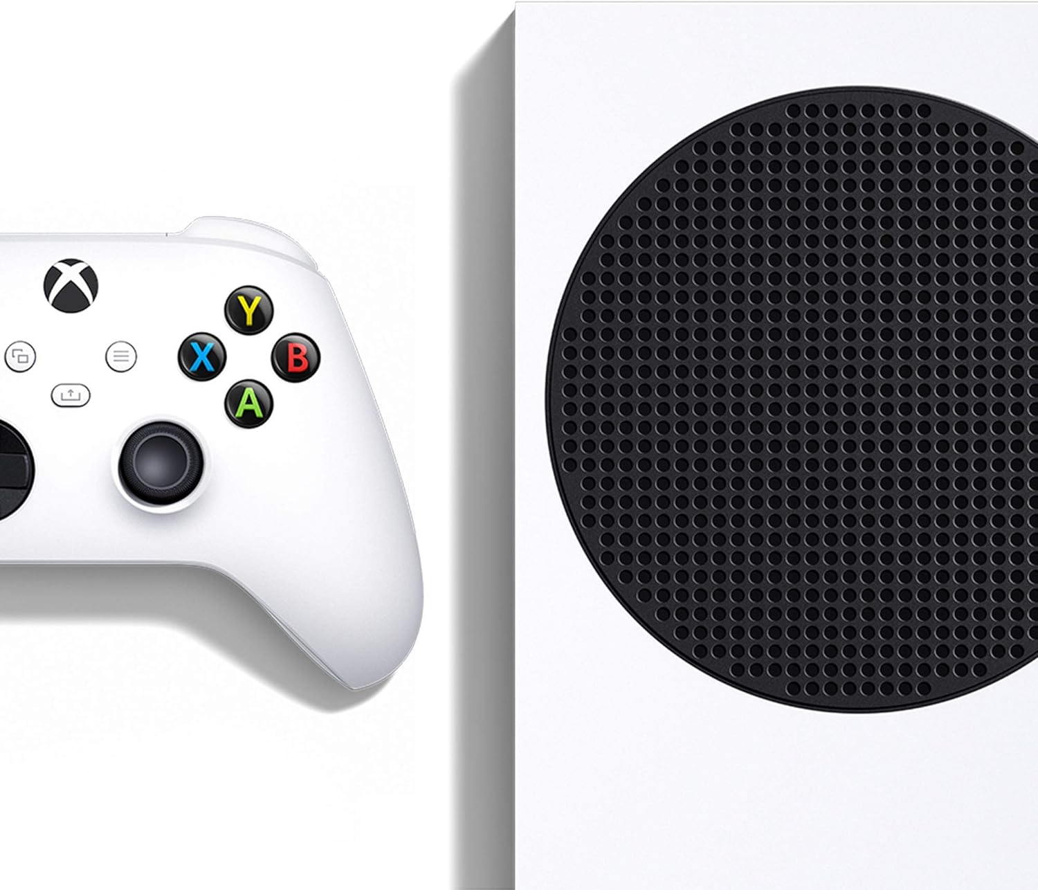 Xbox 2021 Microsoft Series S 512GB Game All-Digital Console, One Xbox Wireless Controller, 1440p Gaming Resolution, 4K Streaming, 3D Sound, WiFi, White (Renewed)