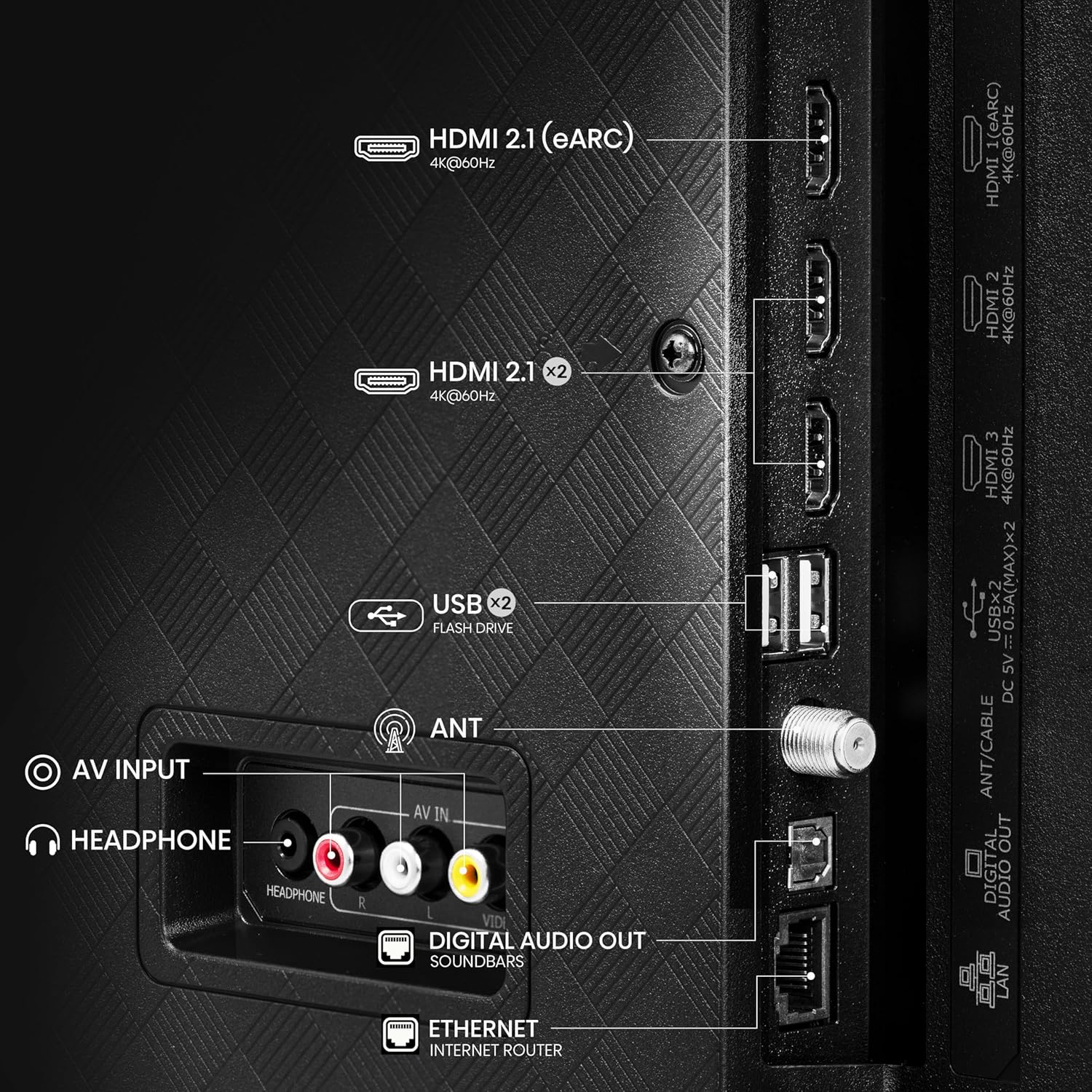 Hisense Television QD6QFM (Modelo 2025) Pantalla 43 Pulgadas,QLED Smart Fire TV UHD 4K,Control Remoto por Voz con Alexa,Escalado AI a 4K,Dolby Vision Atmos, Modo de Juego Plus