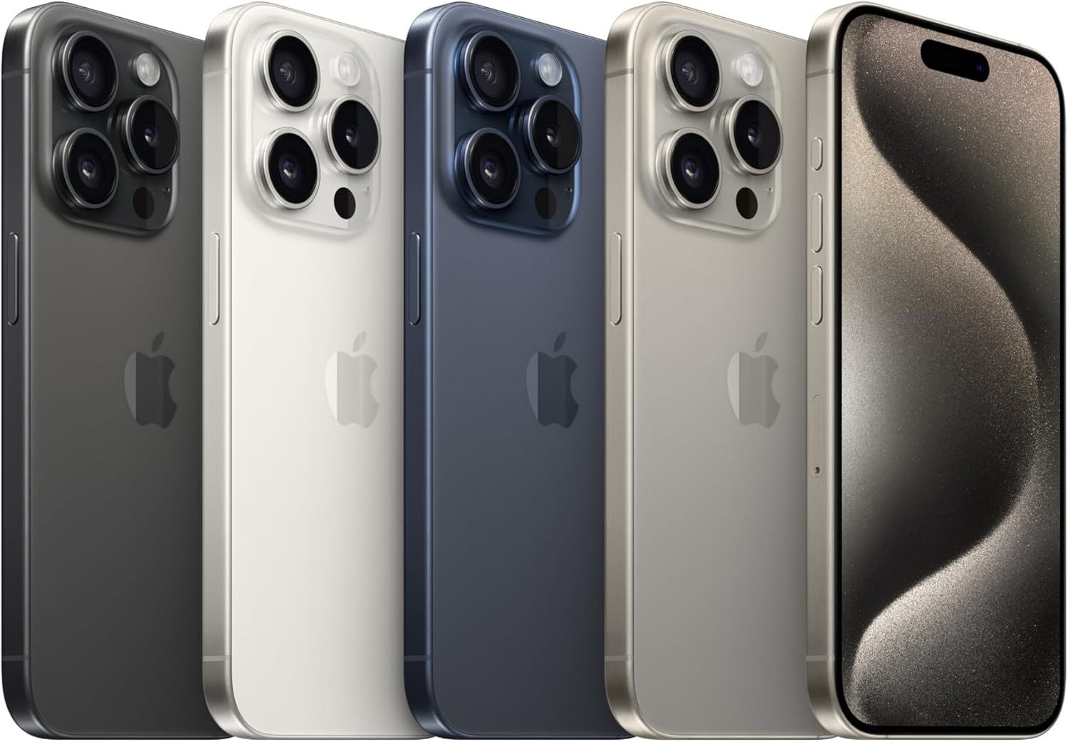 Apple iPhone 15 Pro (128 GB) - Titanio Natural (Reacondicionado)