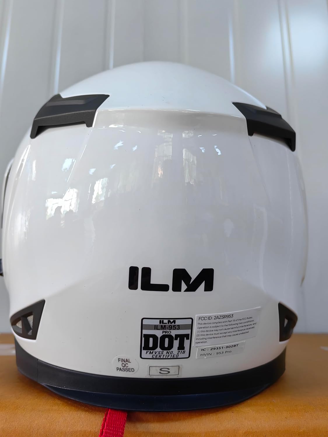 ILM - Casco de Motocicleta Modular Integrado con Bluetooth, con protección Solar para Mp3, Modelo 953/953 Pro！